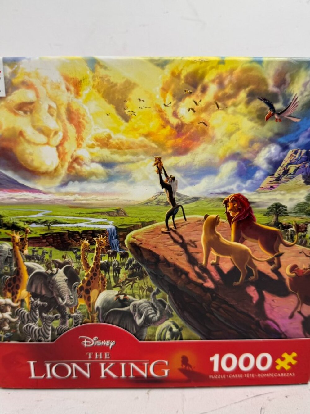 Disney The Lion King 1000 Piece Jigsaw Puzzle Ceaco Mufasa Simba Pride Rock